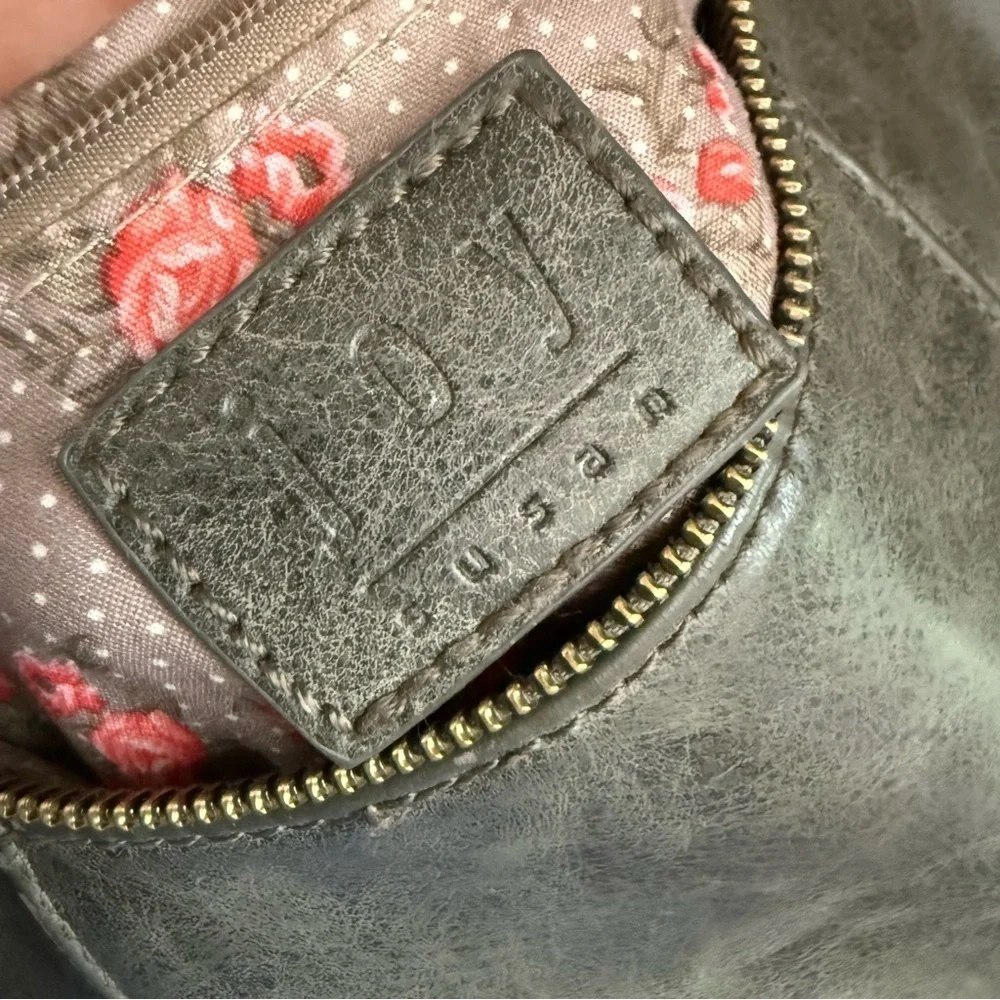NWOT Joy Susan Vegan Leather Alyssa Distressed Backpack Bag